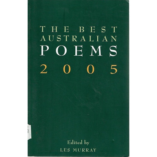 The Best Australian Poems 2005