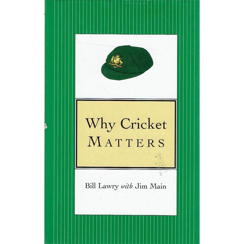 Why Cricket Matters