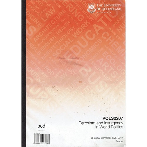 POLS 2207. Terrorism And Insurgency In World Politics