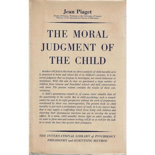The Moral Judgement Of The Child
