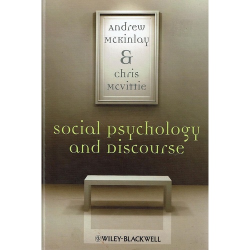 Social Psychology And Discourse