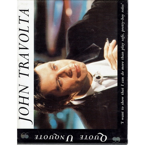 John Travolta. Quote Unquote