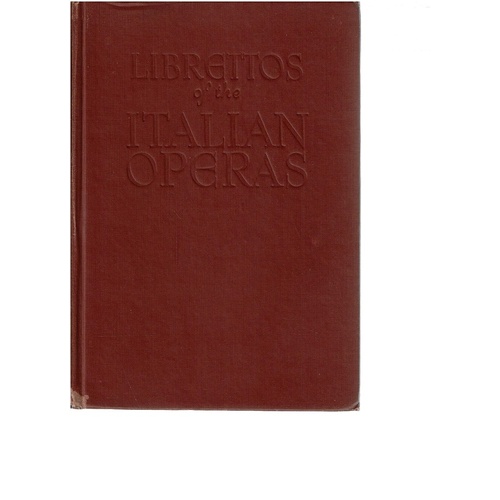 The Librettos Of The Italian Operas