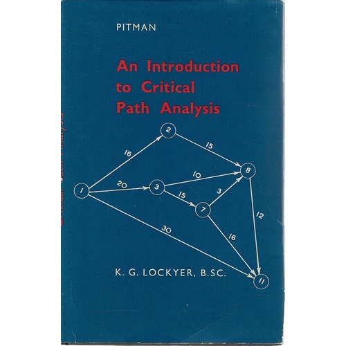 An Introduction To Critical Path Analysis
