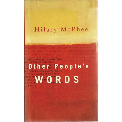 Other People's Words