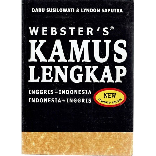 Webster's Kamus Lengkap. Inggris-Indonesia. Indonesia-Ingris