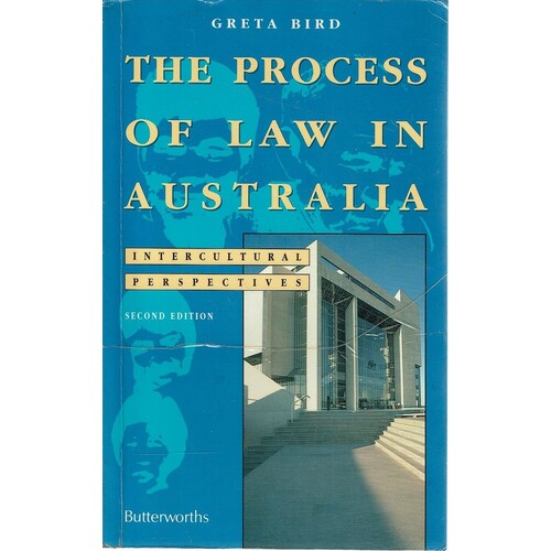 The Process of Law in Australia. Intercultural Perspectives