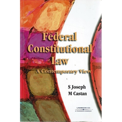 Federal Constitutional Law. A  Contemporary View