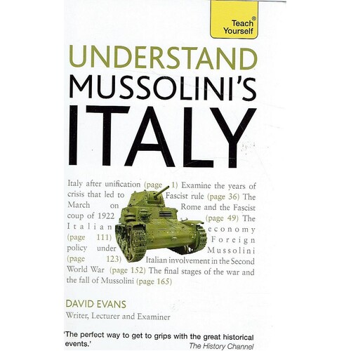 Understand Mussolini's Italy