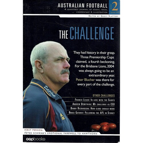 The Challenge. Australian Football. Issue 2