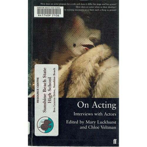 On Acting.interviews With Actors