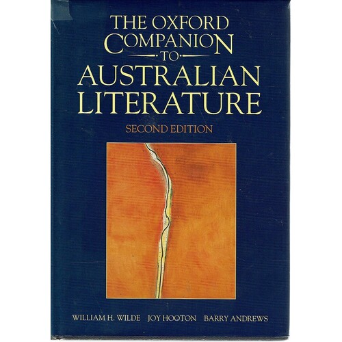 The Oxford Companion To Australian Literature