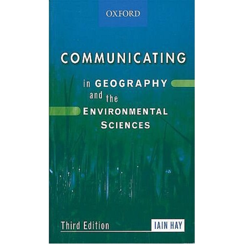 Communicating in Geography and the Environmental Sciences