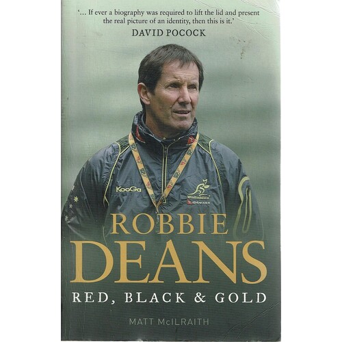 Robbie Deans Red, Black & Gold