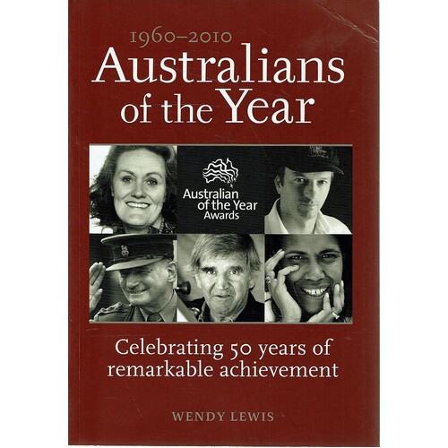Australians Of The Year. 1960-2010