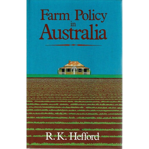 Farm Policy in Australia
