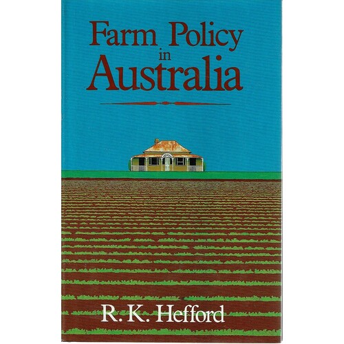 Farm Policy in Australia