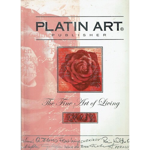 Platin Art Publishers Spring Supplement. The Fine Art Of Living 2003