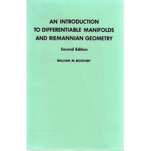 An Introduction To Differentiable Manifolds And Riemannian Geometry