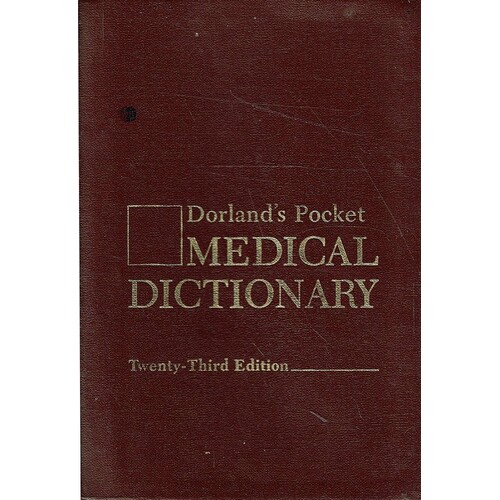 Dorland's Pocket Medical Dictionary