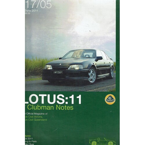 Lotus. 11 And Clubman Notes