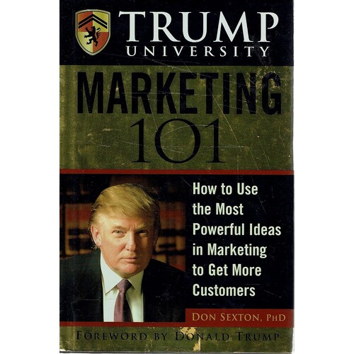 Trump University. Marketing 101