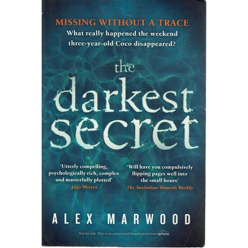 Darkest Secret. The Dark, Twisty Suspense Thriller Where Nothing Is As It Seems
