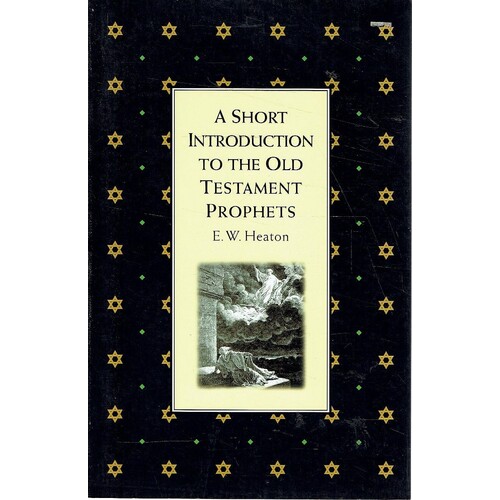A Short Introduction To The Old Testament Prophets
