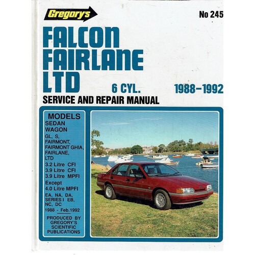 Falcon Fairlane Ltd. 6 CYL. 1988-1992