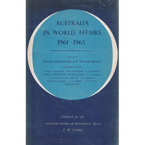 Australia In World Affairs 1961-1965