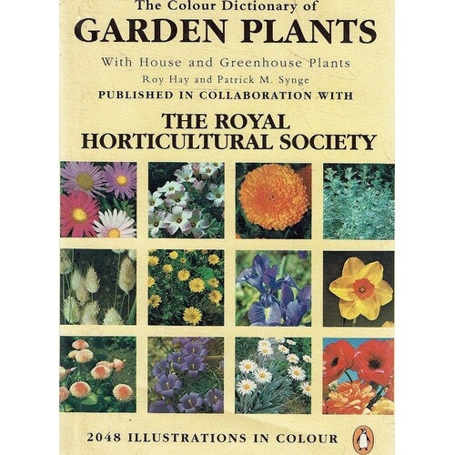 The Colour Dictionary Of Garden Plants