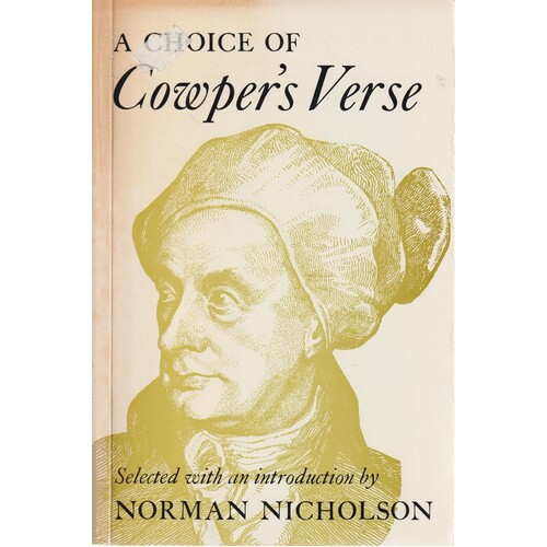 A Choice Of Cowper's Verse
