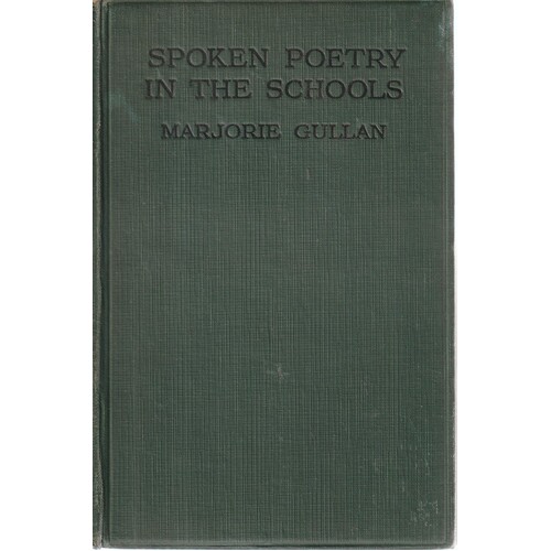 Spoken Poetry In The Schools