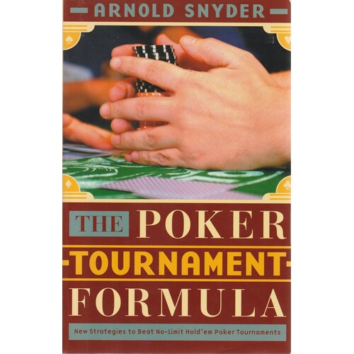 The Poker Tournament Formula