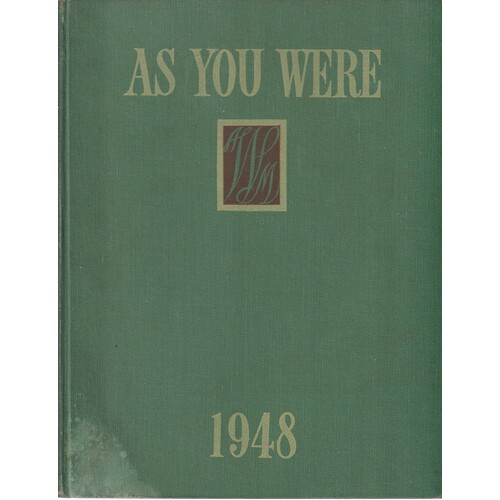 As You Were With The Australian Services At Home And Overseas From 1788 To 1948