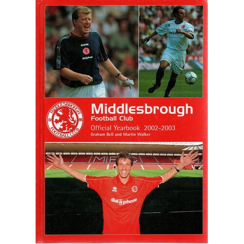 Middlesbrough Football Club Official Yearbook 2002-2003