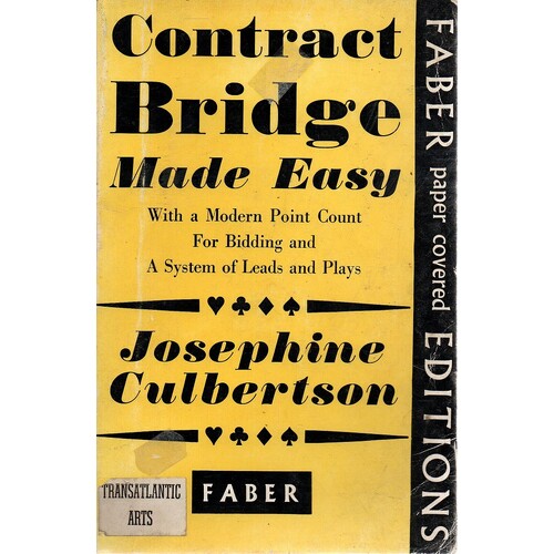 Contract Bridgemade Easy. The New Point Count Way