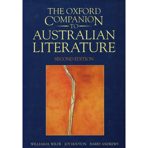 The Oxford Companion to Australian Literature