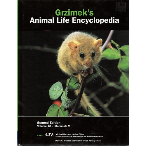 Grzimek's Animal Life Encyclopedia. Mammals