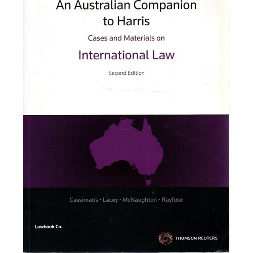 Australian Companion to Harris. Cases And Materials on International Law