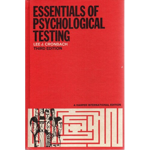 Essentials Of Psychological Testing