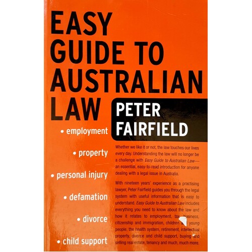 The Easy Guide To Australian Law