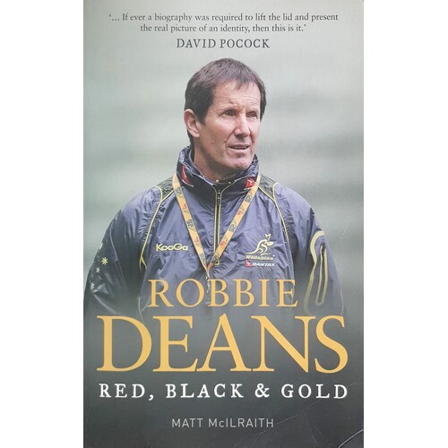 Robbie Deans Red, Black & Gold