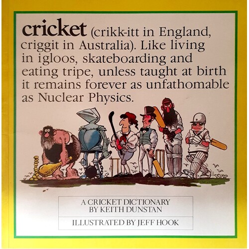 Cricket. A Cricket Dictionary