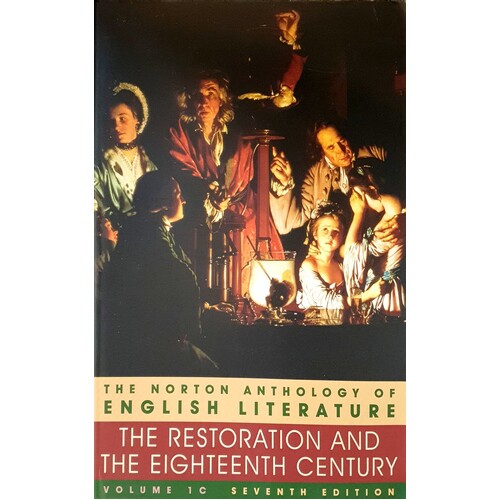 The Norton Anthology Of English Literature. The Restoration And The Eighteenth Century