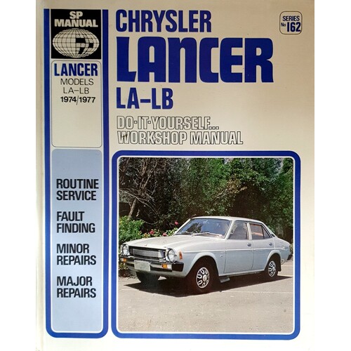 Chrysler Lancer. LA-LB. Do It Yourself Workshop Manual