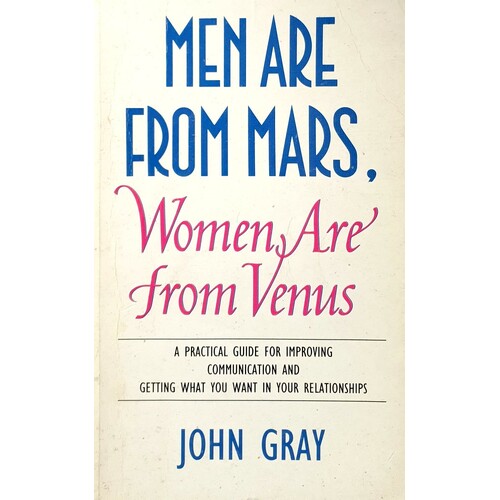 Men Are From Mars, Women Are From Venus