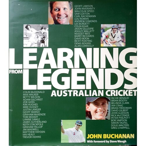 Learning From Legends. Australian Cricket