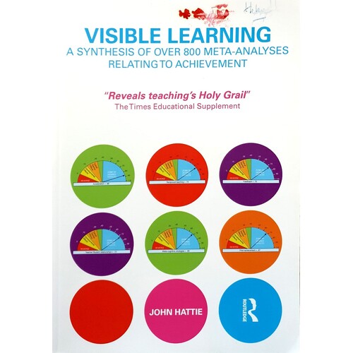 Visible Learning. A Synthesis Of Over 800 Meta-Analyses Relating To Achievement