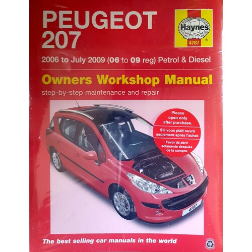 Peugeot 207 Petrol & Diesel Service And Repair Manual. 06-09